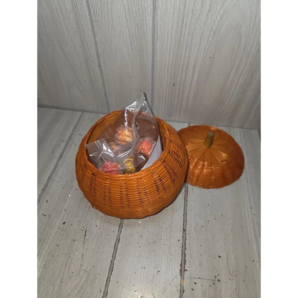Vtg Orange Pumkin 5